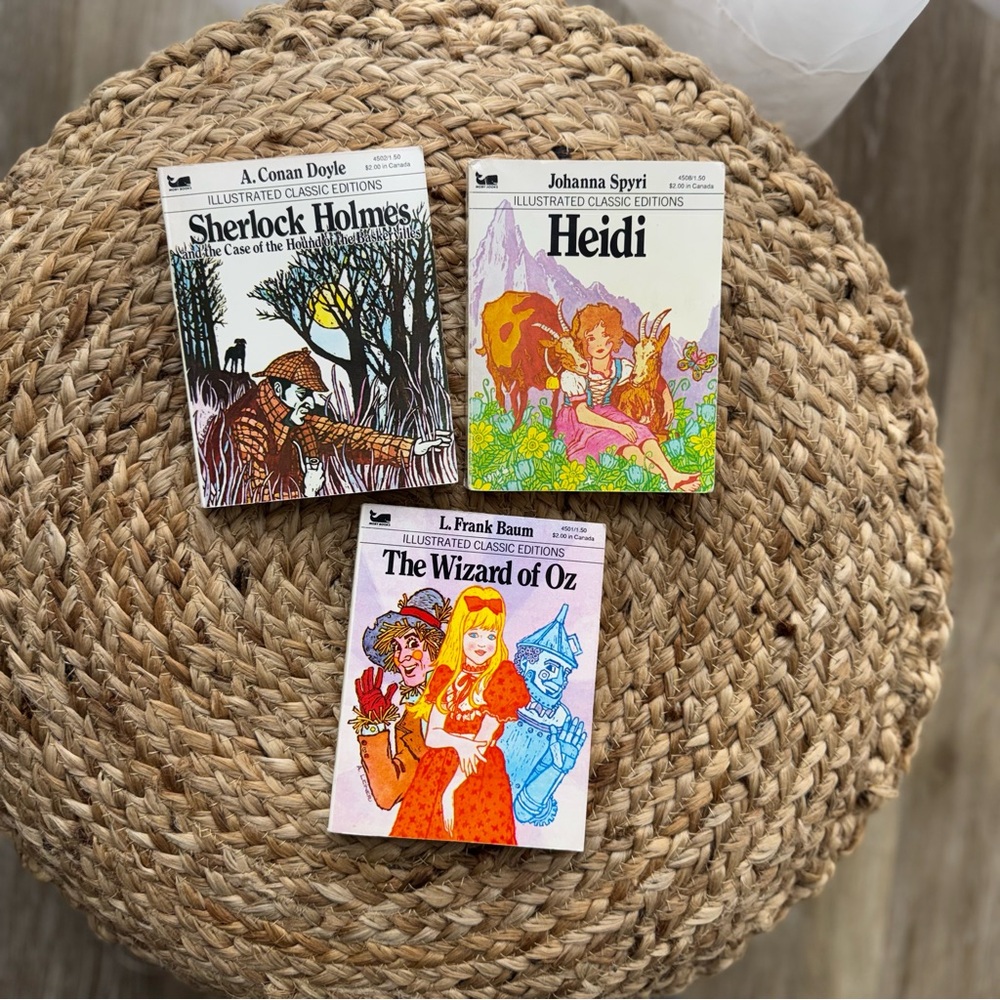 Antique Illustrated Classic Editions Books